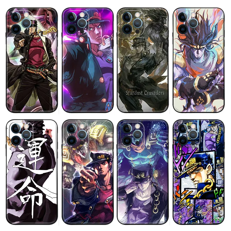 JOJO Anime — Jotaro Kujo & Star Platinum Stardust Crusaders Anime Matte TPU Phone Case