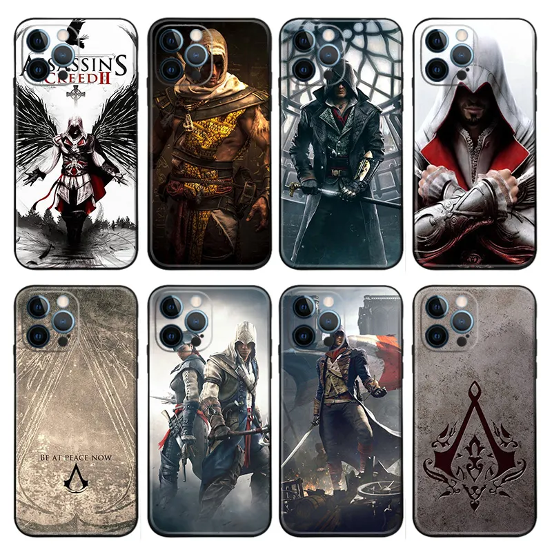 Assassin's Creed — Ezio Ezio Auditore Connor Kenway Jacob Frye Game Matte TPU Phone Case