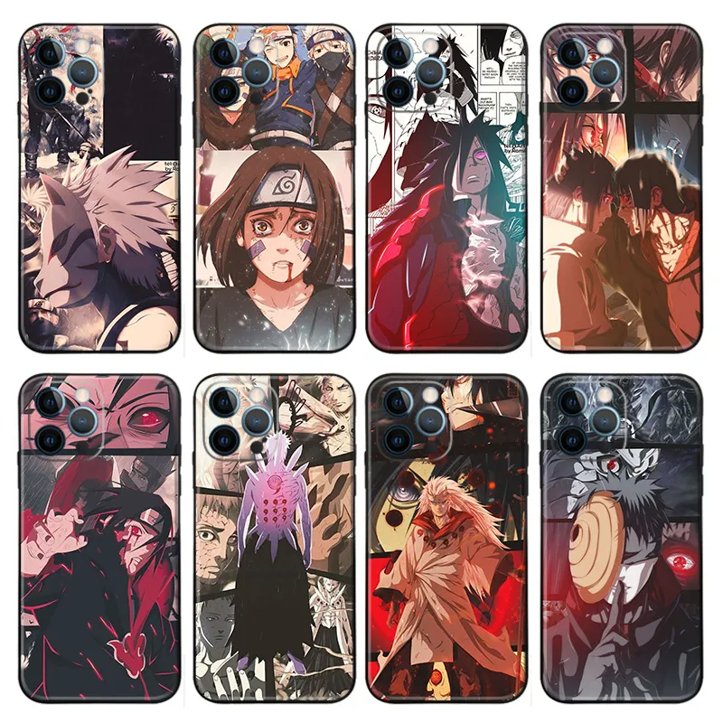 Ninja Anime  — Obito Rin Itachi Madara Uchiha Anime Matte TPU Phone Case