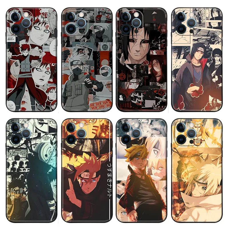 Ninja Anime  — Itachi Uchiha Kakashi Gaara Ninja Anime Anime Matte TPU Phone Case