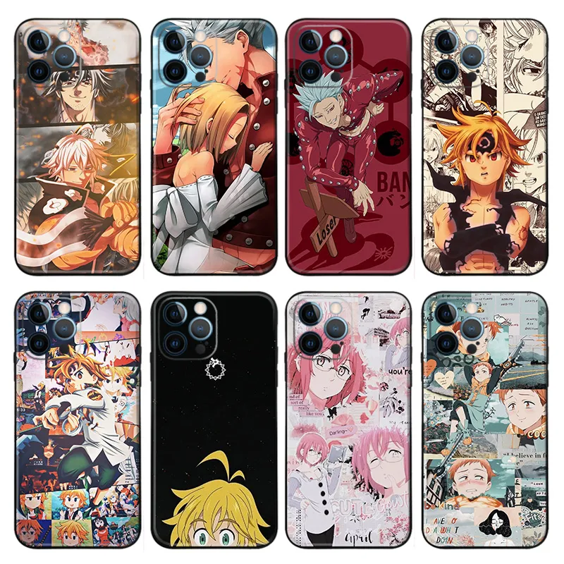 The Seven Deadly Sins — Meliodas & Ban Elaine Anime Matte TPU Phone Case