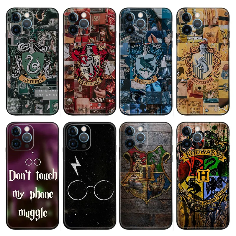 Magic School Tales Magic Academy House Crest AesthAlien Visitoric Matte TPU Phone Case
