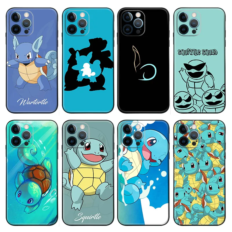 Creature Collection — Squirtle Squad & Wartortle Water Type Matte TPU Phone Case