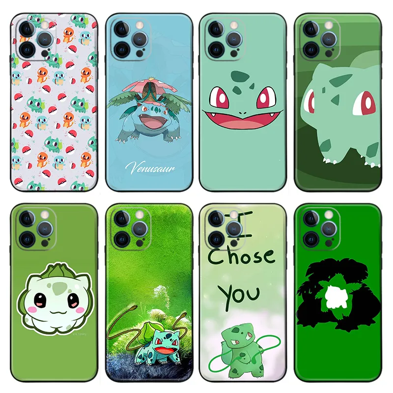 Creature Collection — Bulbasaur & Venusaur Grass Type Anime Matte TPU Phone Case