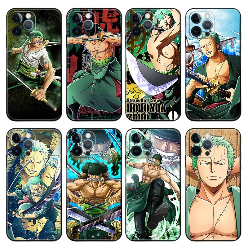 Pirate Voyage Roronoa Zoro - Straw Hat Crew Swordsman Anime TPU Phone Case