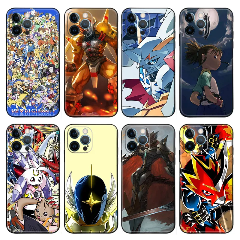 Digimon — Omegamon Wargreymon & Duskmon Anime Matte TPU Phone Case