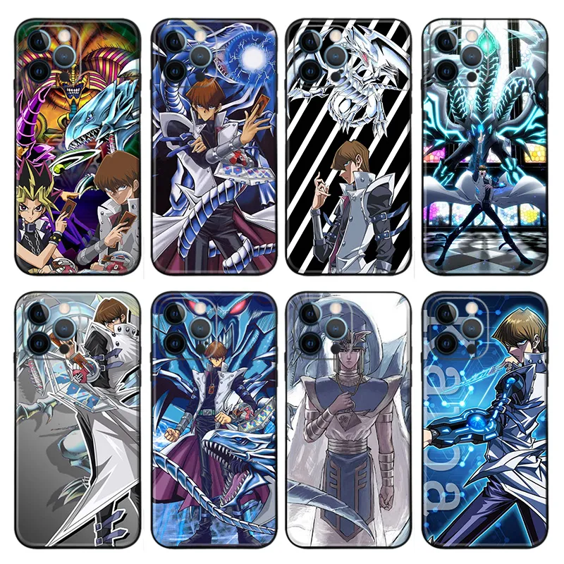 Yu-Gi-Oh! — SAlien Visitoro Kaiba & Blue-Eyes White Dragon Obelisk Anime Matte TPU Phone Case
