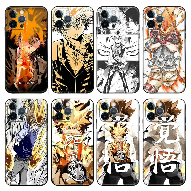 Katekyo Hitman Reborn! — Tsunayoshi Sawada Anime Matte TPU Phone Case