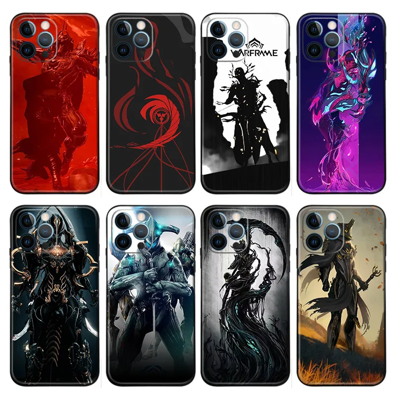 Warframe — Excalibur & Umbra Lotus Symbol Matte TPU Phone Case