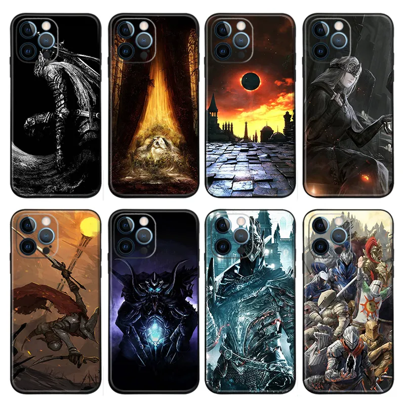 Dark Souls — Fire Keeper & Artorias Solaire Knight Matte TPU Phone Case