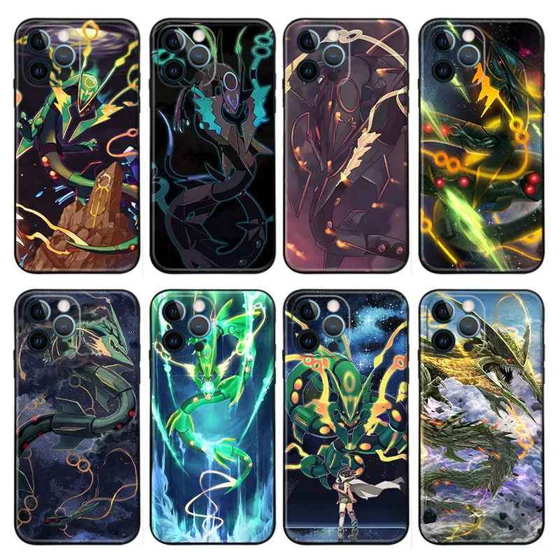 Creature Collection — Rayquaza Legendary Dragon Matte TPU Phone Case