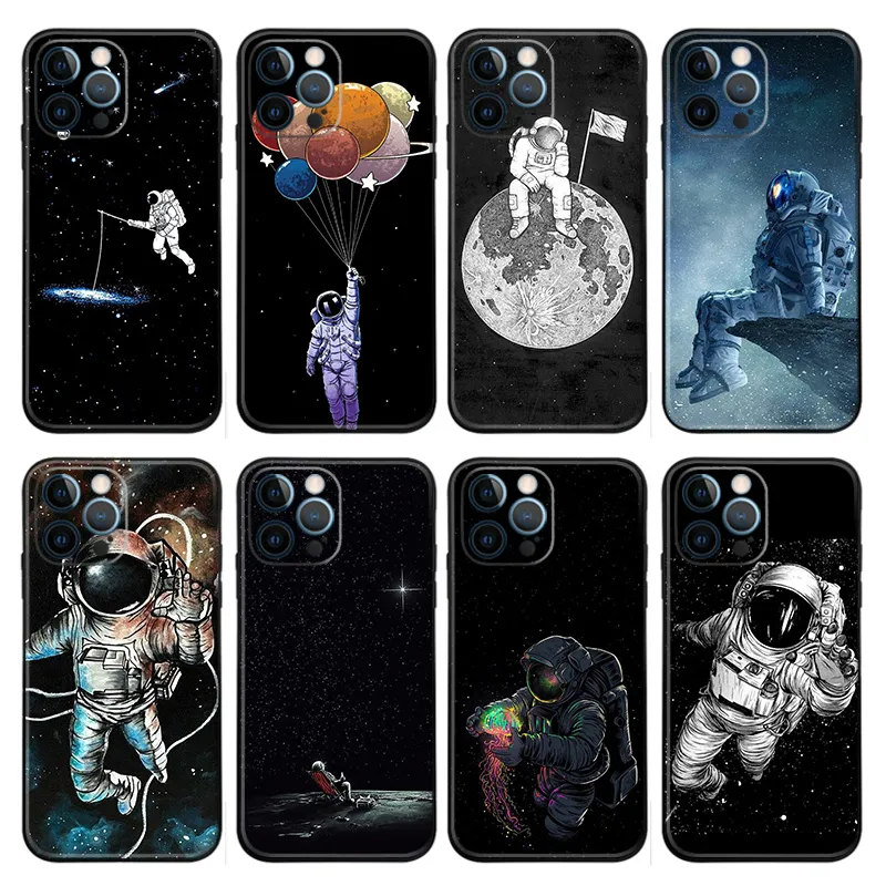 Astronaut — Outer Space Galaxy Moon Starry Sky Phone Case