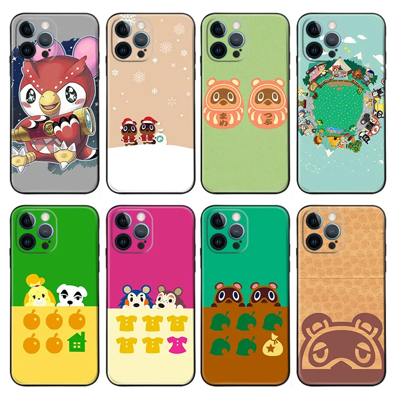 Island Life New Horizons — Tom Nook Isabelle Timmy Tommy Game Phone Case