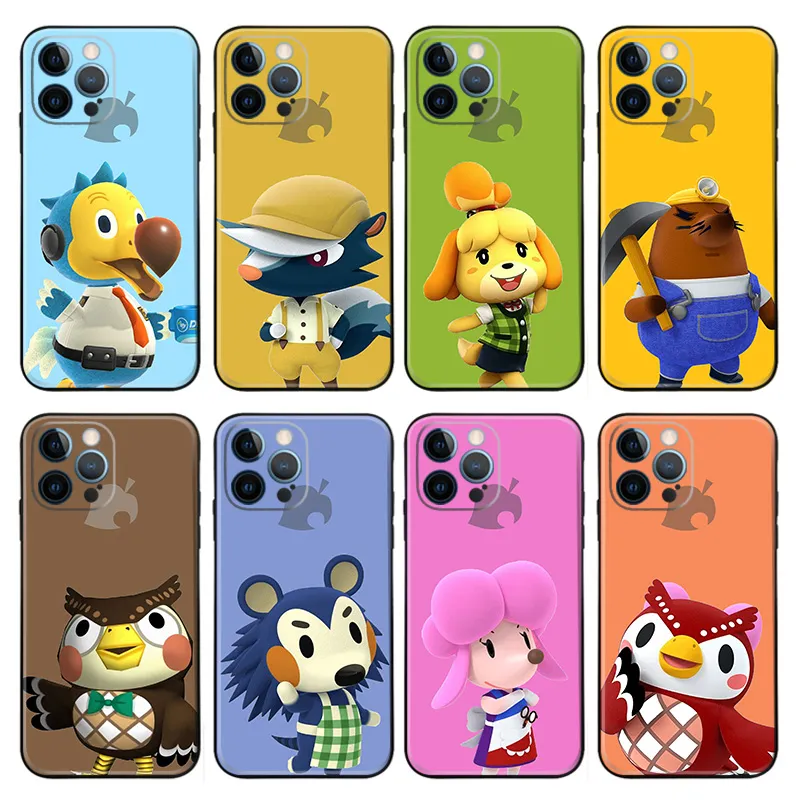 Island Life — Isabelle Tom Nook Villager Game Phone Case