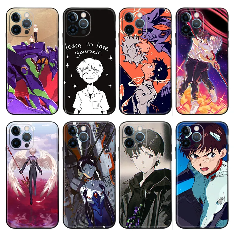 EVA Anime — Shinji & Kaworu Anime Matte Phone Case