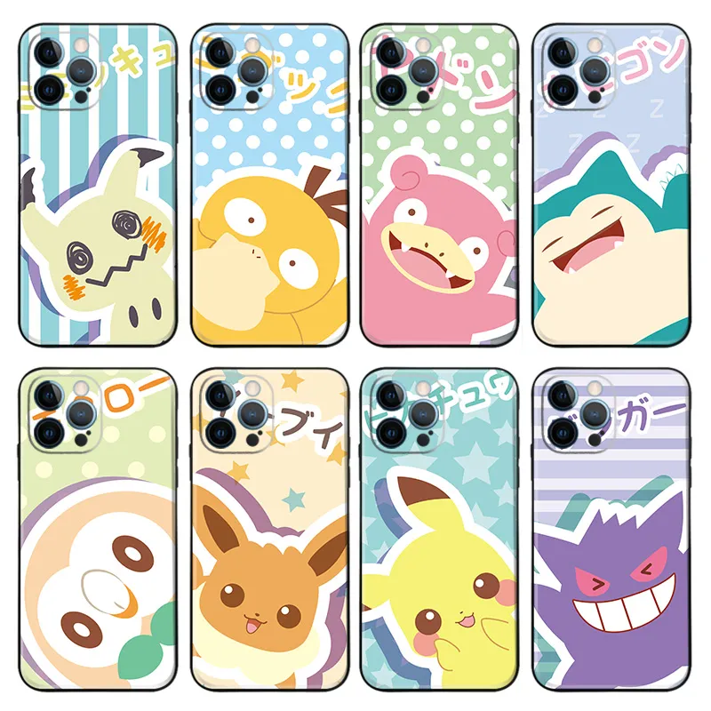 Creature Collection — Cute Pastel Character Grid Matte Phone Case