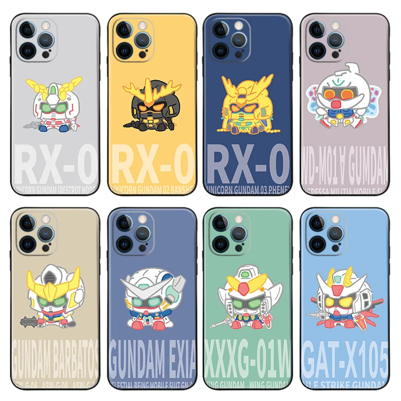 Gundam — Chibi Mobile Suit Mecha Anime Matte Phone Case