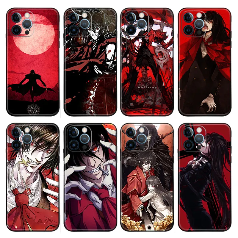 Hellsing — Alucard Vampire Anime Matte Phone Case