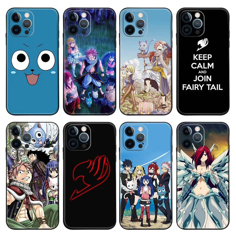 Fairy Tail — Natsu & Guild Anime Matte Phone Case