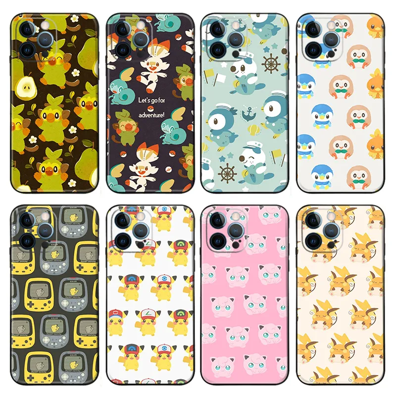 Creature Collection — Pikachu & Friends Character Matte Phone Case