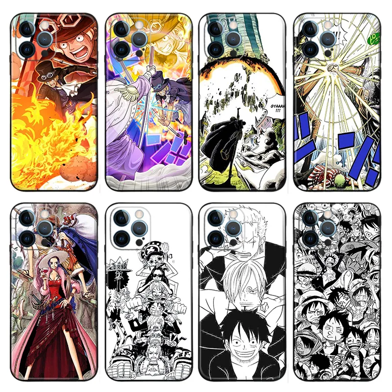 Pirate Voyage — Straw Hat Crew Manga Panel Phone Case