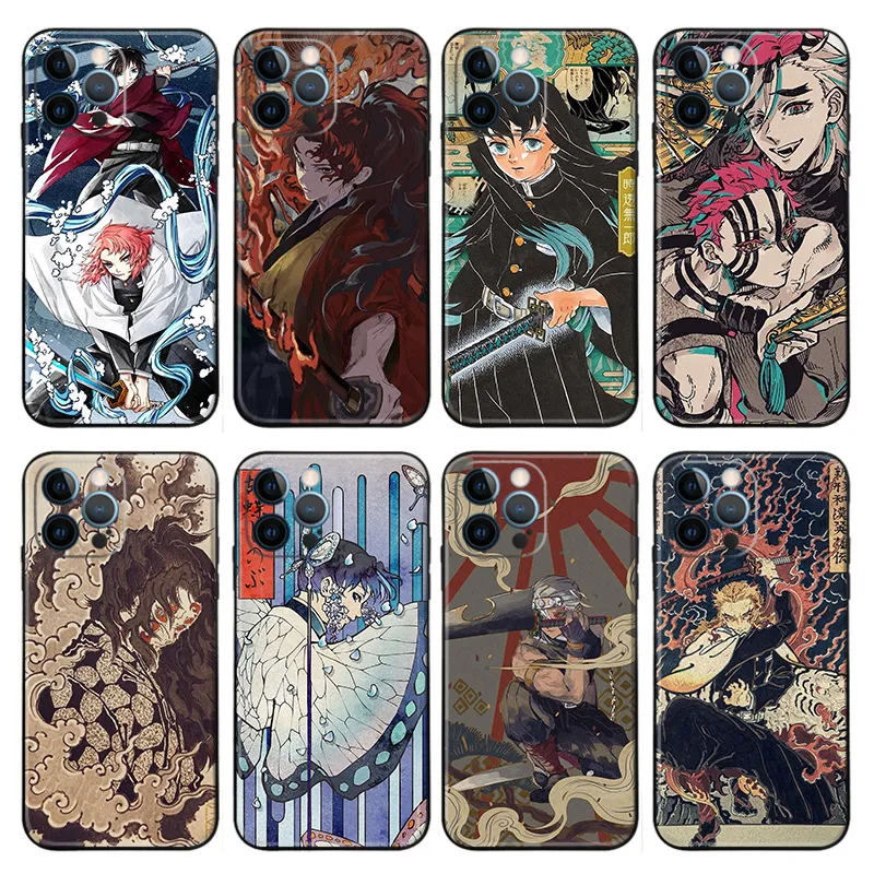 Blade Corps — Hashira & Upper Moon Ukiyo-e Phone Case