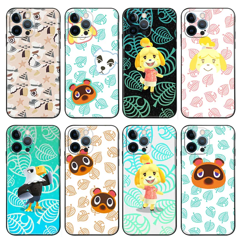 Island Life — Isabelle & Tom Nook Island Leaf Phone Case