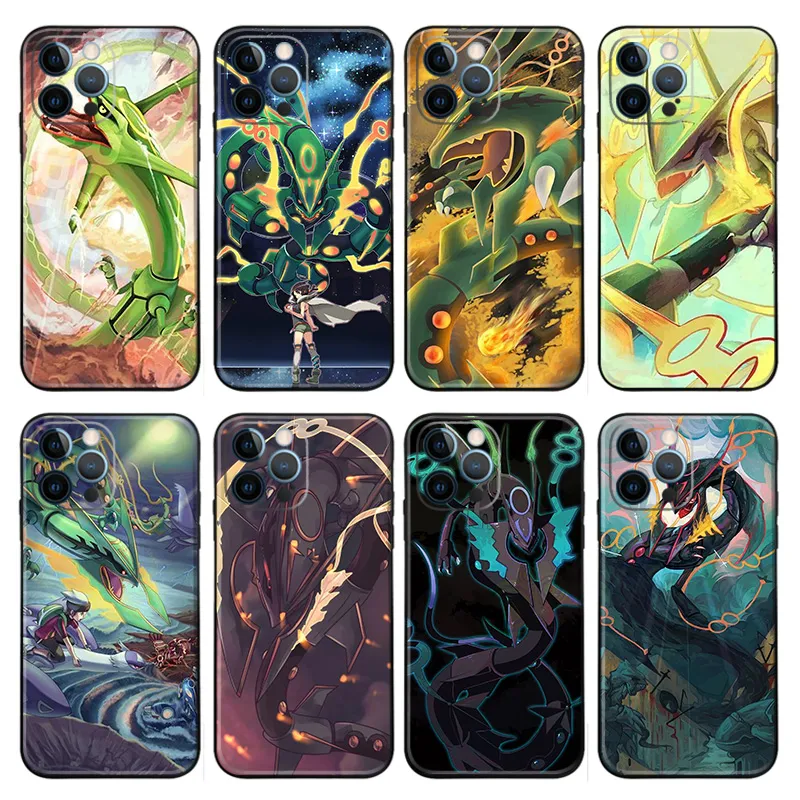 Creature Collection — Legendary Rayquaza Illustration Phone Case