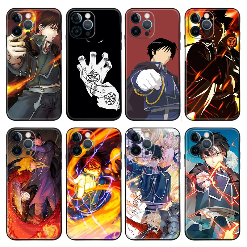 FullmAlien Visitoral Alchemist — Roy Mustang Flame Alchemist Phone Case