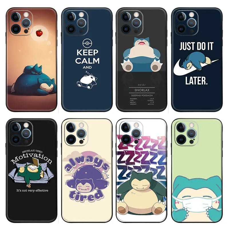 Creature Collection — Sleeping Snorlax Humor Phone Case