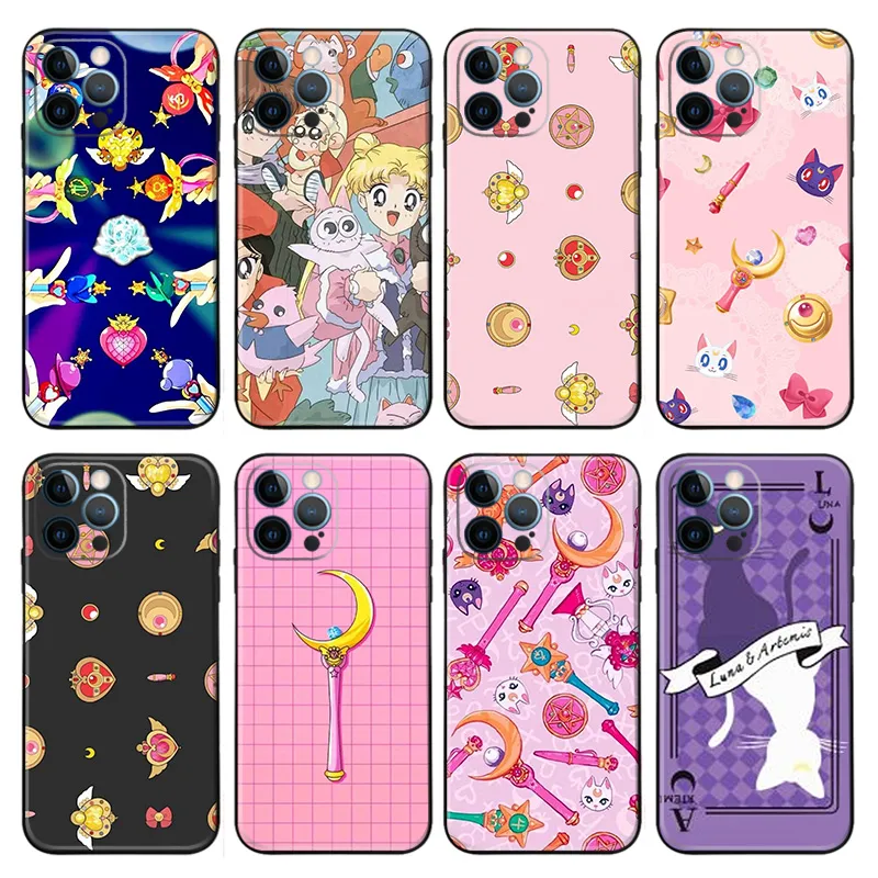 Sailor Moon — Magical Compact and Luna Wand Phone Case