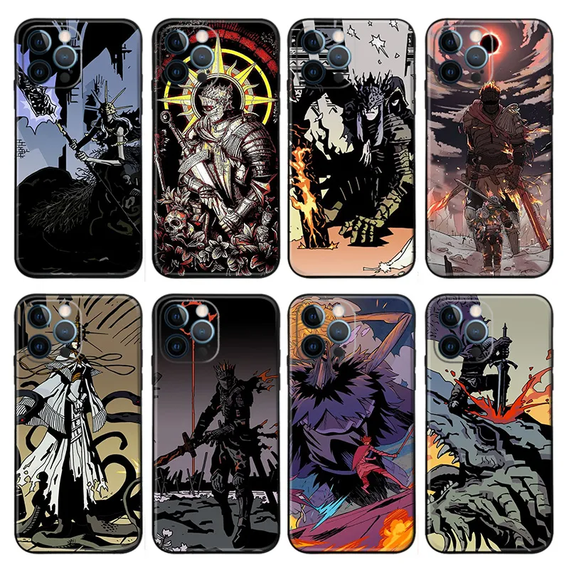 Dark Souls — Soul of Cinder and Lords of Cinder Phone Case