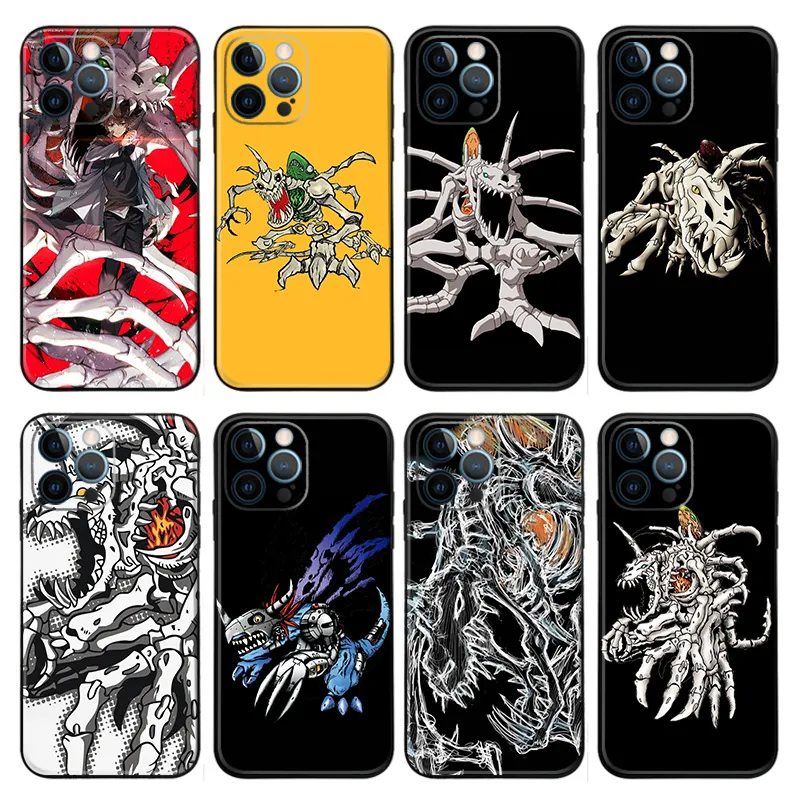Digimon — SkullGreymon and Dark Digivolution Phone Case
