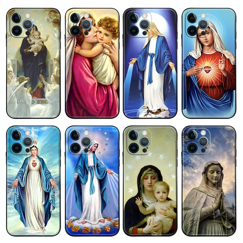 Christianity — Virgin Mary and Baby Jesus Phone Case