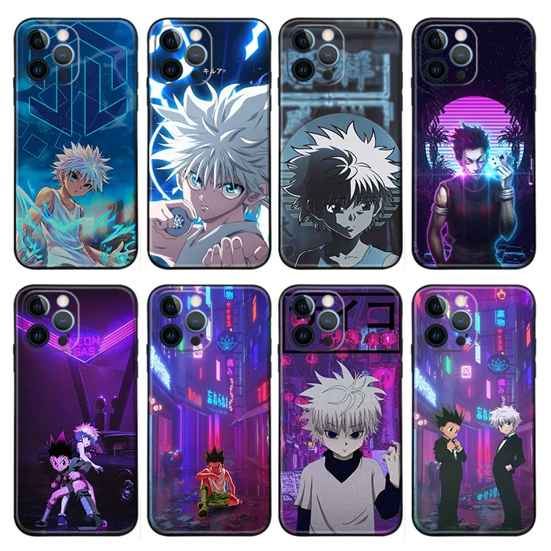 Hunter x Hunter — Cyberpunk Neon Killua & Gon Phone Case