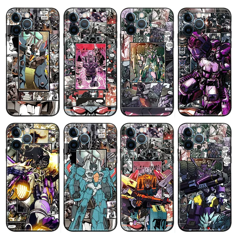 Transformers — Decepticon Comic Panel & Mecha Phone Case