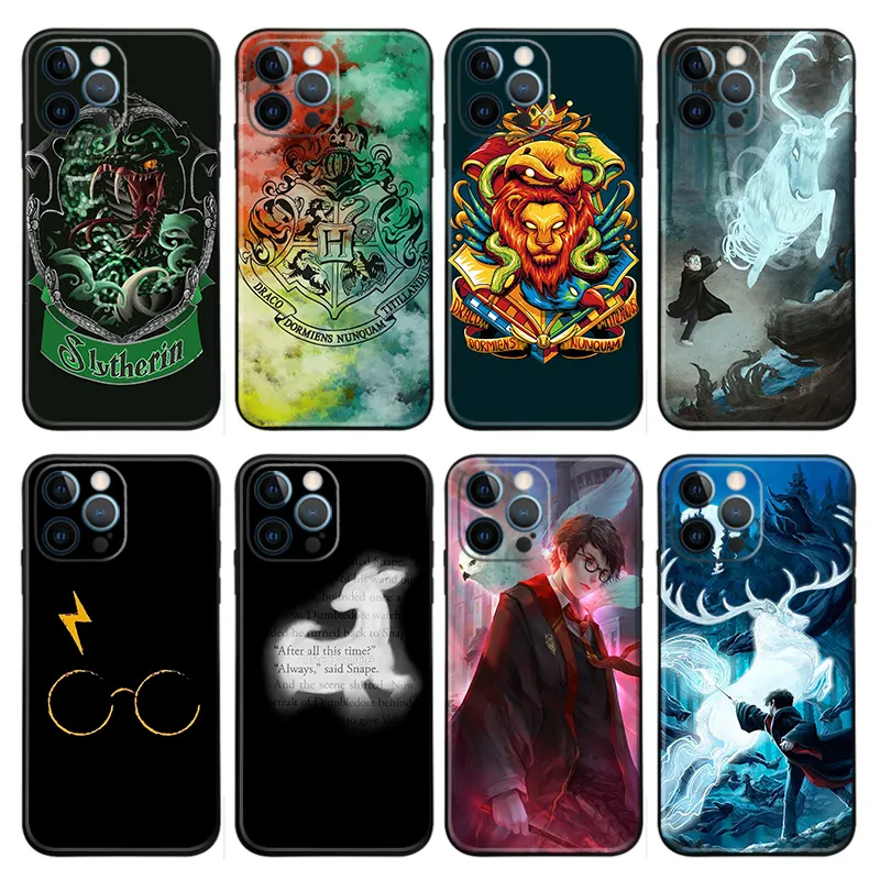 Wizard Tales — Magic Academy Crest & Patronus Magic Phone Case