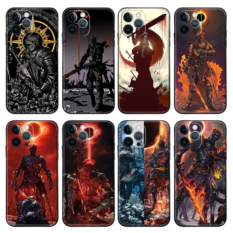 Dark Souls — Soul of Cinder & Dark Fantasy Phone Case