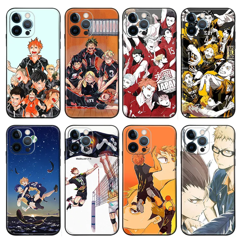 Haikyu!! — Team & Match Action Artwork Phone Case