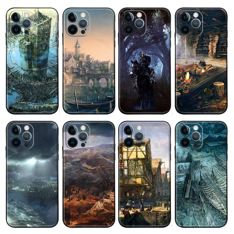 The Witcher 3 — Wild Hunt Fantasy Landscape Phone Case
