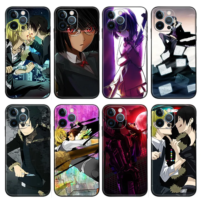 Durarara!! & Others — Dark Anime Collage Phone Case