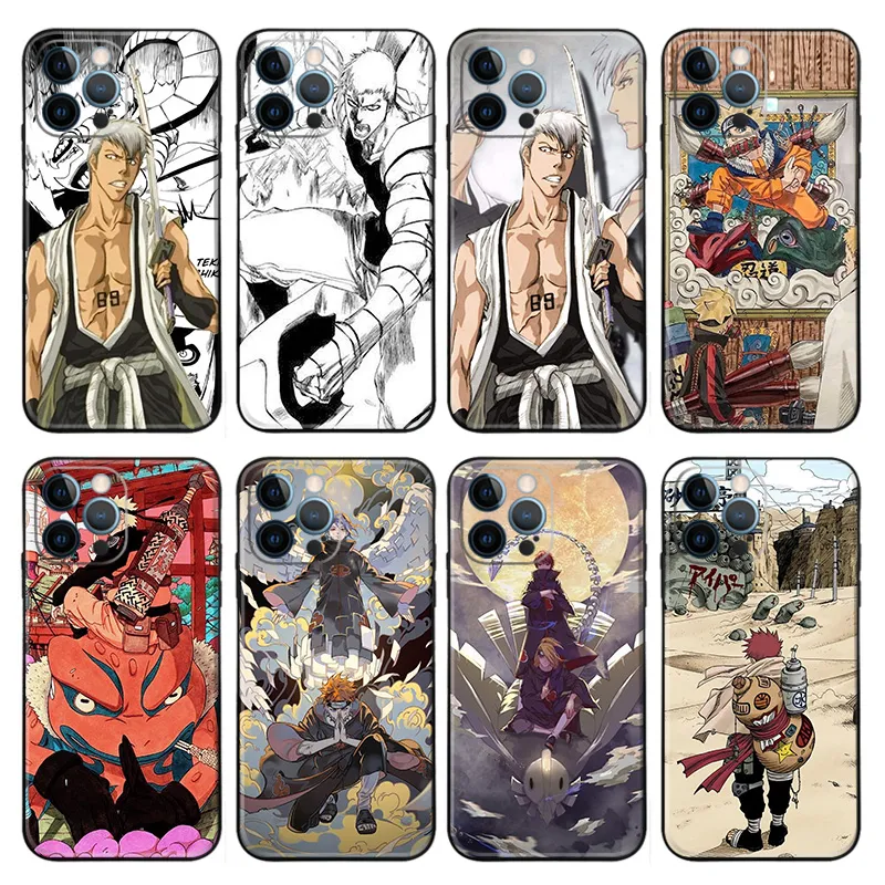 Soul Reaper & Ninja Anime — Kensei Muguruma & Akatsuki Epic Phone Case