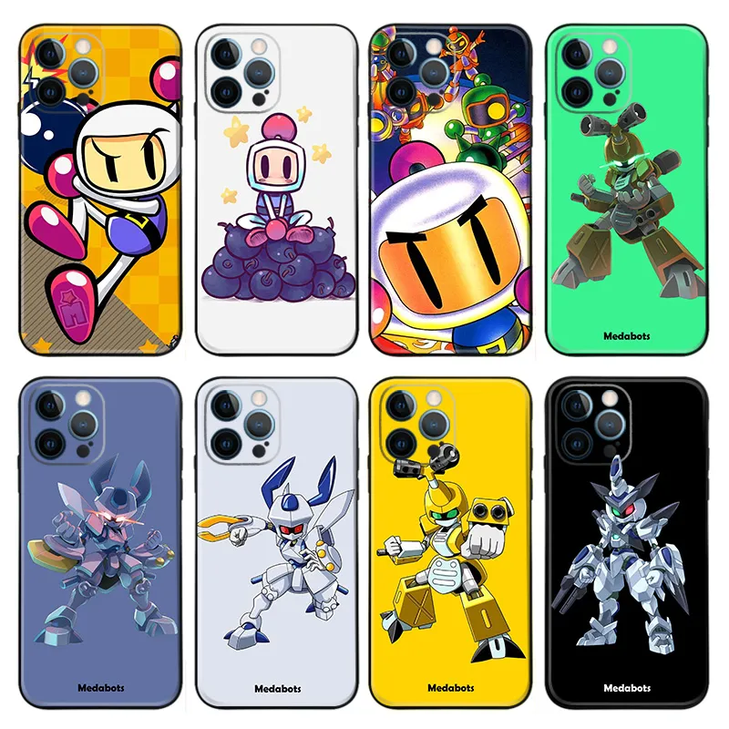 Bomberman & Medabots — RAlien Visitorro Gaming Phone Case