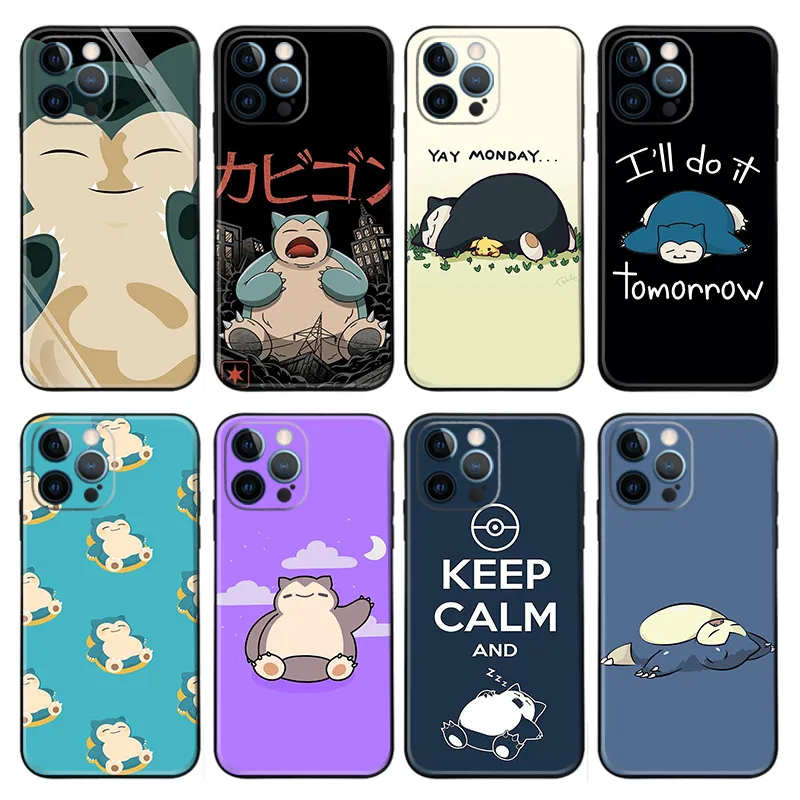 Creature Collection — Snorlax Lazy Days Matte Phone Case