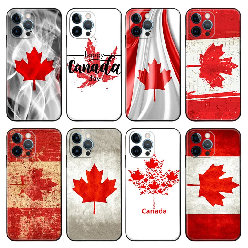 National Pride — Canada Flag Maple Leaf Matte Phone Case