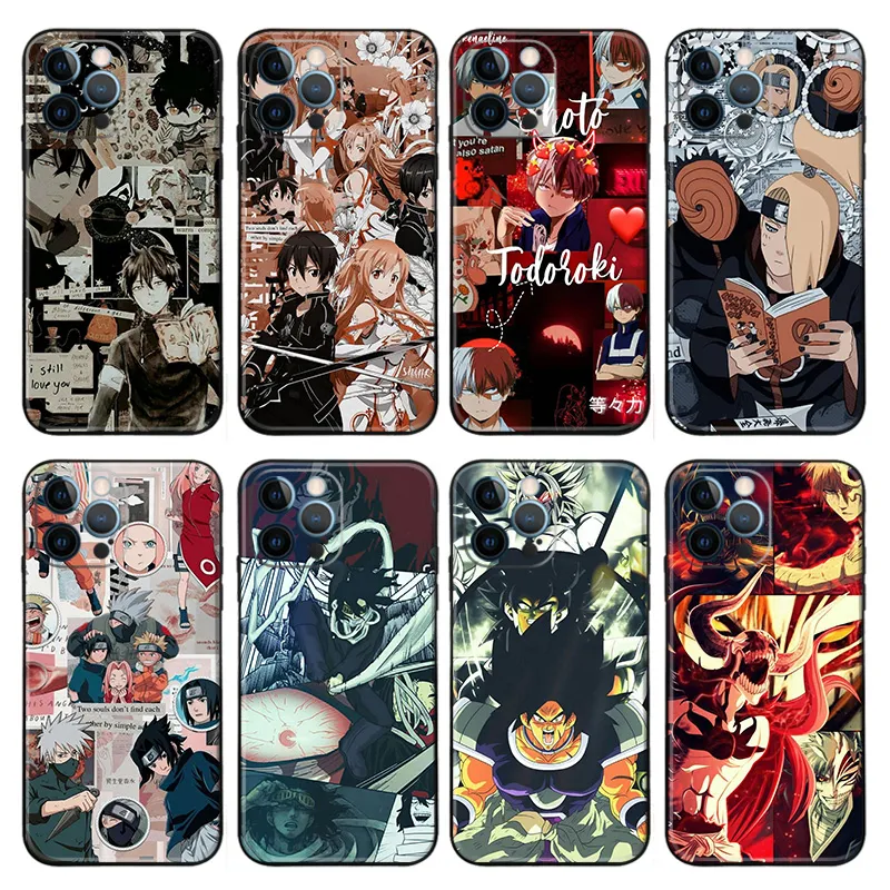 Anime Universe — Shonen Heroes & Rivals Collage Matte Phone Case