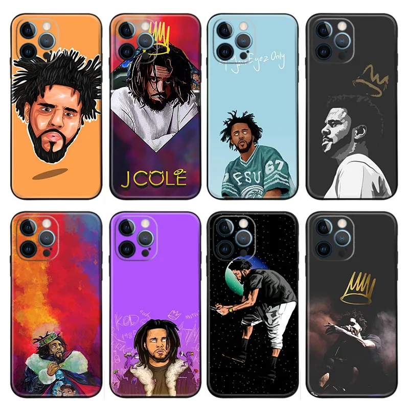 J. Cole — Hip Hop Legend Graphic Phone Case