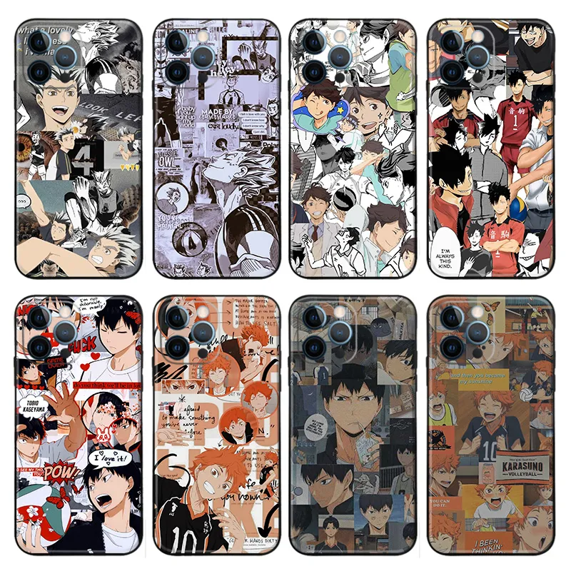 Haikyu!! — Powerhouse Rivals Manga Collage Matte Phone Case