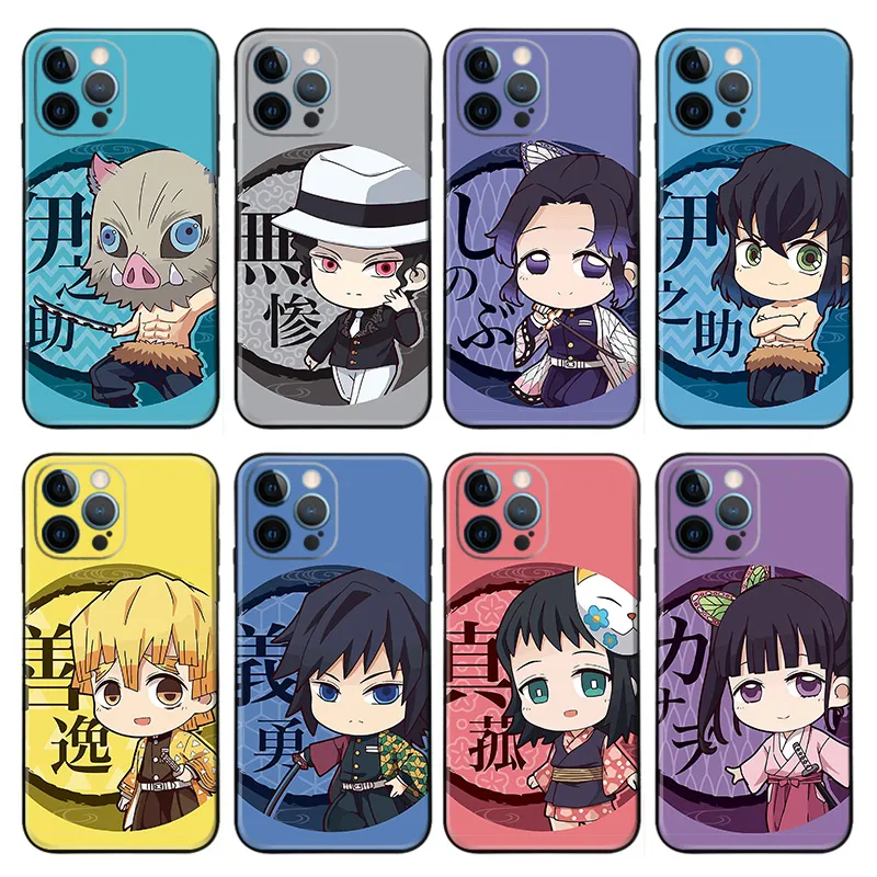 Blade Corps — Chibi Hashira & Demons Matte Phone Case