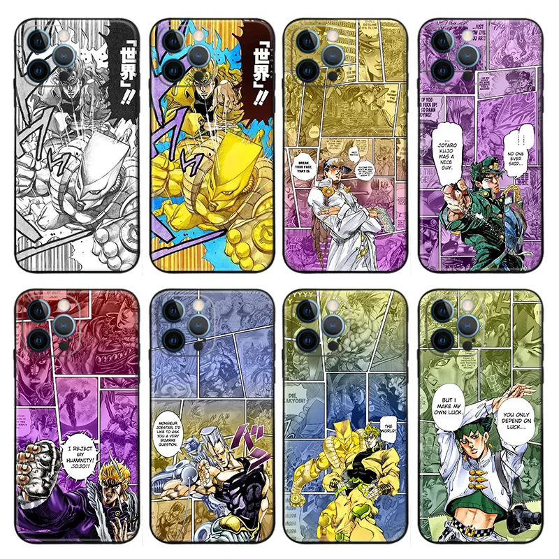 JOJO Anime — Manga Panel All Stars Matte Phone Case